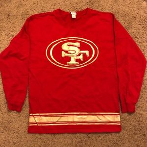 VS PINK NFL SF 49ers Long Sleeve Shirt